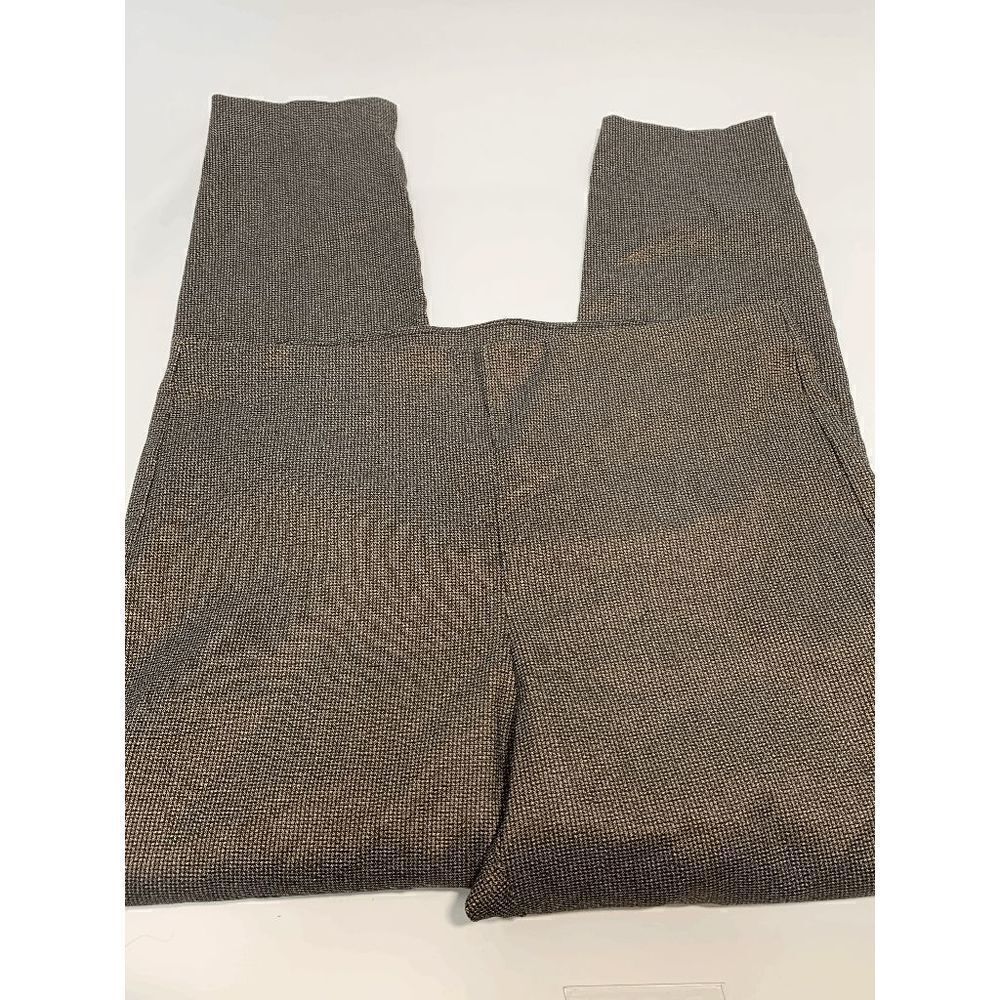 Alfani Women's Gold Thread Elastic Waist High Rise Gray Jeggings Size XL